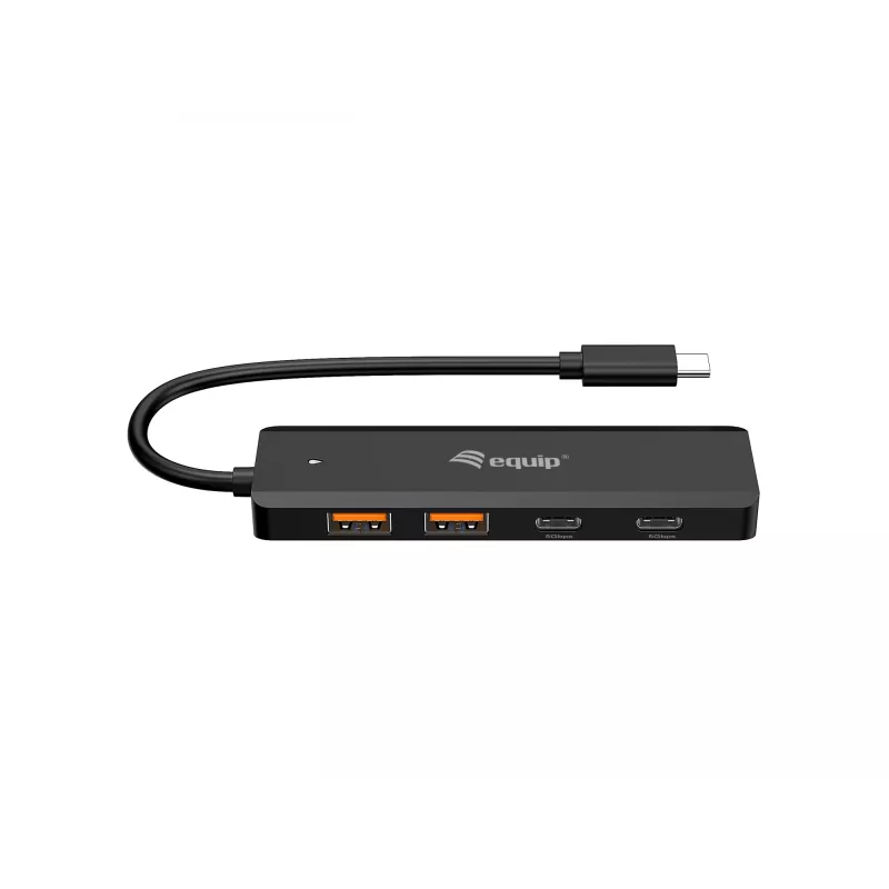 Equip USB-C 4 portu USB 3.2 Gen 2 (10 Gbps) centrālelements, USB-C x 2, USB-A x 2