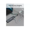Equip USB-C 5 in 1 MULTIFUNKCIONĀLS adapteris, HDMI, USB 3.2 GEN1, 100W USB PD