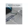 Equip USB-C 5 in 1 MULTIFUNKCIONĀLS adapteris, HDMI, USB 3.2 GEN1, 100W USB PD