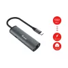 Equip USB-C uz RJ45 Gigabit tīkla un PD adapteris USB Type-C 100W
