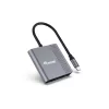 Equip 3-in-1 USB-C uz HDMI / USB-A / USB PD adapteris, 3.2 Gen 1 (3.1 Gen 1), USB Type-C, HDMI izeja, 3840 x 2160 pikseļi