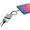 Equip 3-in-1 USB-C uz HDMI / USB-A / USB PD adapteris, 3.2 Gen 1 (3.1 Gen 1), USB Type-C, HDMI izeja, 3840 x 2160 pikseļi