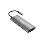 Equip USB-C 9 in 1 multifunkcionāls adapteris, HDMI 4K/60Hz, Gigabit LAN, USB 3.2 GEN1, SD/TF, 100W USB PD