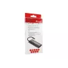 Equip USB-C 9 in 1 multifunkcionāls adapteris, HDMI 4K/60Hz, Gigabit LAN, USB 3.2 GEN1, SD/TF, 100W USB PD