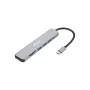 Equip USB-C 7 vienā daudzfunkcionālais adapteris, HDMI 4K/60Hz, USB 3.2 Gen1 x 3, TF/Mikro SD, 100W USB PD