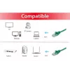 Equip Cat.6 U/UTP komutācijas kabelis, 2,0 m, zaļš, 2 m, Cat6, U/UTP (UTP), RJ-45, RJ-45, zaļš