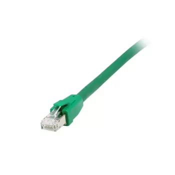 Equip Cat 8.1 S/FTP (PIMF) ielāpu vads, LSOH, 2.0 m, zaļš