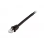 Equip Cat 8.1 S/FTP (PIMF) ielāpu vads, LSOH, 1,0 m, melns
