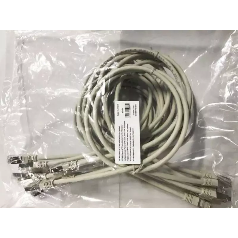 Equip Cat.6A Platinum S/FTP komutācijas kabelis, pelēks, 1,0 m, 10 gab./komplektā