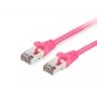 Patch vads Equip Cat.6 S/FTP RJ-45 0,15m Rozā