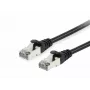Tīkla kabelis Equip Cat.6 S/FTP komutācijas kabelis RJ-45 25m Melns