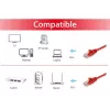 komutācijas kabelis Equip Cat.6 U/UTP RJ-45 0.15m Red