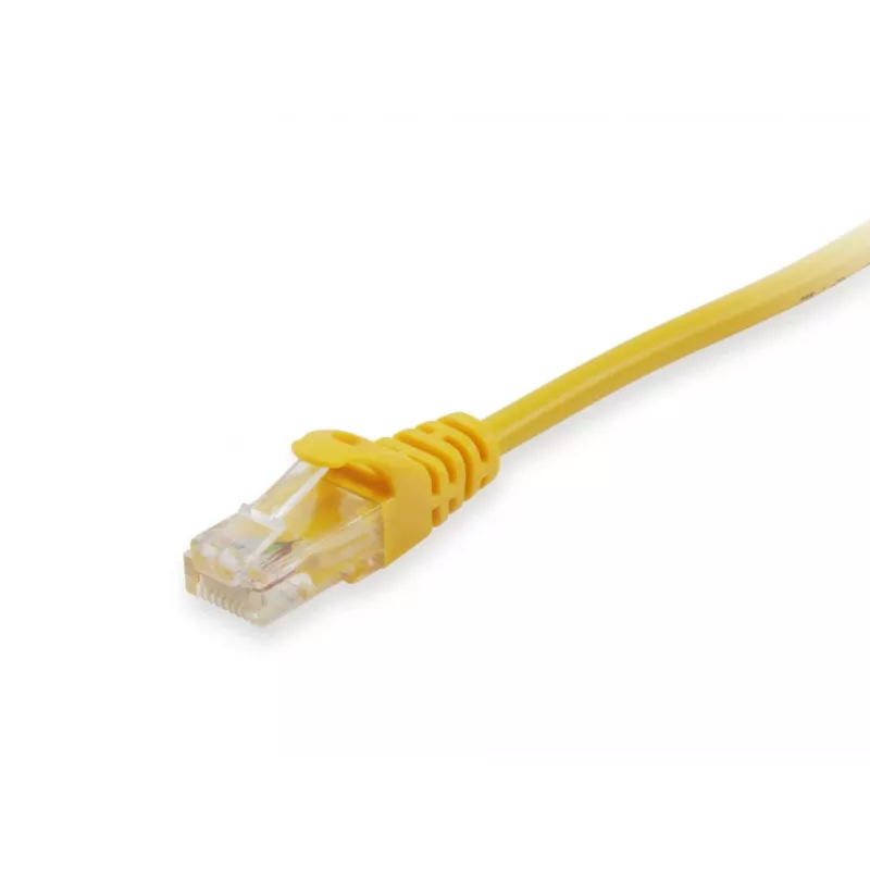 Equip Cat.6 U/UTP komutācijas kabelis, 0,15 m, dzeltens, 0,15 m, Cat6, U/UTP (UTP), RJ-45, RJ-45, dzeltens