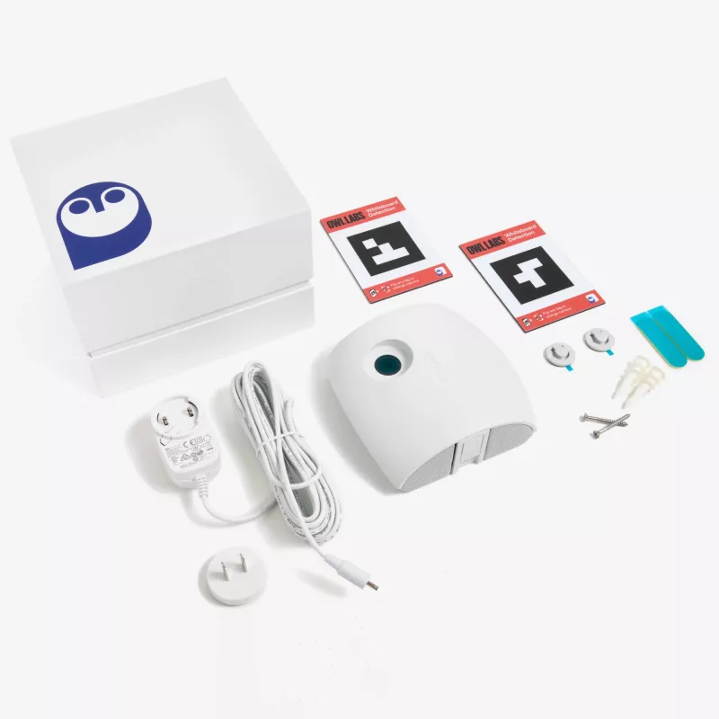 Owl Labs baltaboard Owl 13 MP balta 4208 x 3120 pikseļi 10 kadri sekundē CMOS