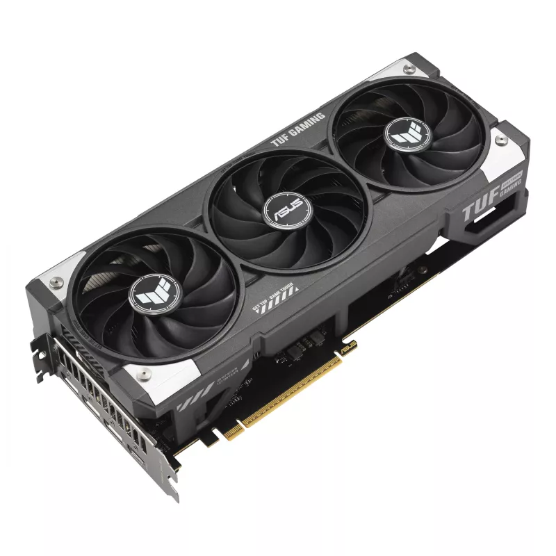 Grafikas karte ASUS GeForce RTX 5060 Ti — 16 GB GDDR7, PCIe 5.0, 128-bit, 3xDP 2.1b + 1xHDMI 2.1b, 302 mm, 3 ventilatori