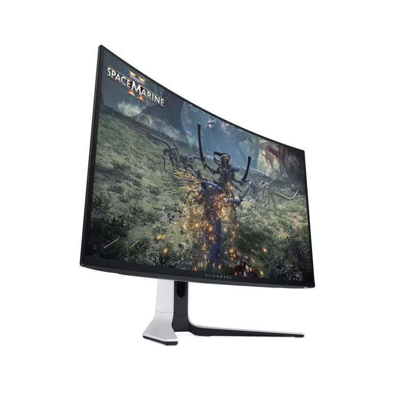 Alienware AW3225QF datora monitors 81,3 cm (32 colli) 3840 x 2160 pikseļi 4K Ultra HD QD-OLED Melns, Balts