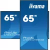 iiyama LH6541UHS-B1AG Signage Displejs 163,8 cm (64,5 collu) LCD 500 cd/m² 4K Ultra HD Melns 24/7