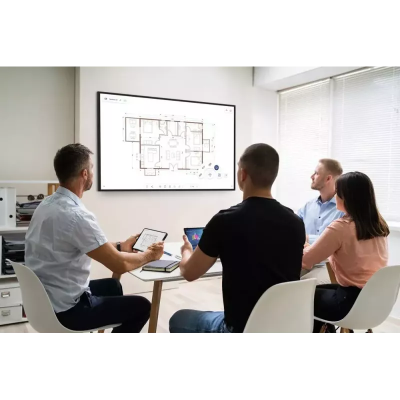 Digitālā izkārtņu plakanā paneļa Optoma N3861K 86 collu LED 4K Ultra HD