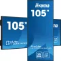 iiyama LH10551UWS-B1AG Signage Display Digitālās izkārtnes plakanais panelis 2.67 m (105 collas) LED 500 cd/m² UltraWide 5K HD Melns 24/7