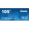 iiyama LH10551UWS-B1AG Signage Display Digitālās izkārtnes plakanais panelis 2.67 m (105 collas) LED 500 cd/m² UltraWide 5K HD Melns 24/7