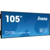 iiyama LH10551UWS-B1AG Signage Display Digitālās izkārtnes plakanais panelis 2.67 m (105 collas) LED 500 cd/m² UltraWide 5K HD Melns 24/7