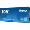 iiyama LH10551UWS-B1AG Signage Display Digitālās izkārtnes plakanais panelis 2.67 m (105 collas) LED 500 cd/m² UltraWide 5K HD Melns 24/7