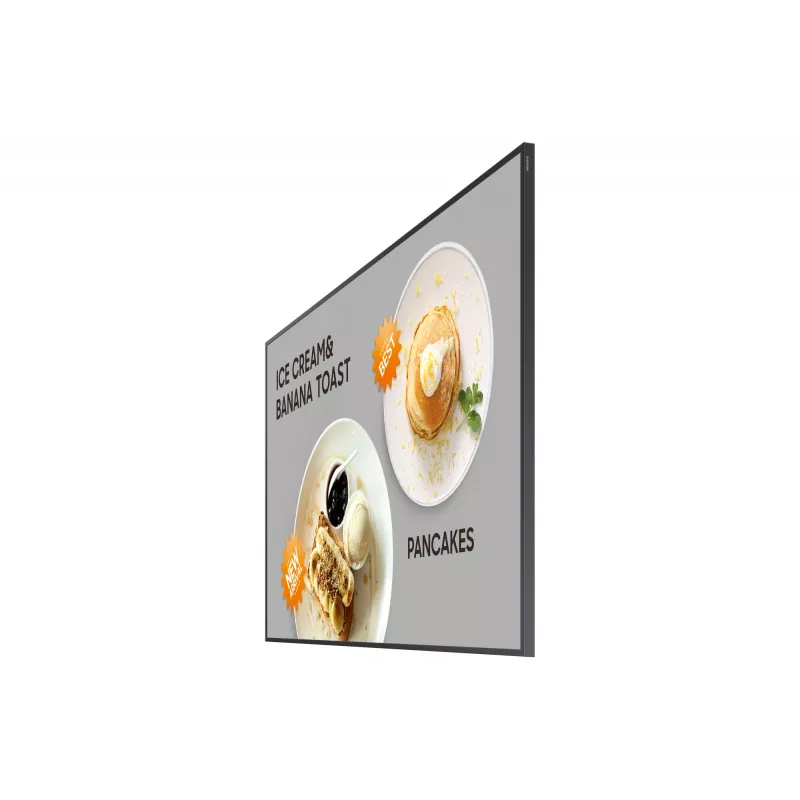 Samsung QM32C Digital signage plakanais panelis 81,3 cm (32 collu) LCD Wi-Fi 400 cd/m² Full HD melns iebūvēts procesors Tizen 24/7