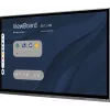 Viewsonic IFP7562 Signage Display Interaktīvais plakanā ekrāna panelis 190,5 cm (75 collas) LED Wi-Fi 350 cd/m² 4K Ultra HD Melns Skārienekrāns Iebūvēts procesors Android