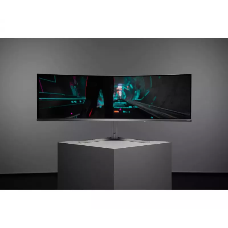 Philips Evnia 8000 49M2C8900/00 datora monitors 124,2 cm (48,9 colli) 5120 x 1440 pikseļi Dual QHD QD-OLED Balts