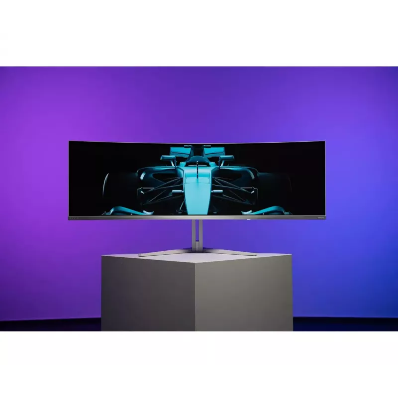 Philips Evnia 8000 49M2C8900/00 datora monitors 124,2 cm (48,9 colli) 5120 x 1440 pikseļi Dual QHD QD-OLED Balts