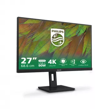 Philips 3000 series 27B1U3900/00 datora monitors 68.6 cm (27 colli) 3840 x 2160 pikseļi 4K Ultra HD LCD Melns
