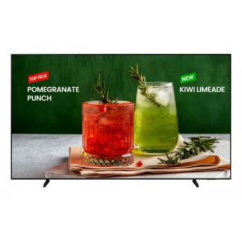 Samsung BE98D-H digitālo izkārtņu plakanais panelis 2,49 m (98 collas) LED Wi-Fi 4K Ultra HD melns iebūvēts procesors Tizen 16/7