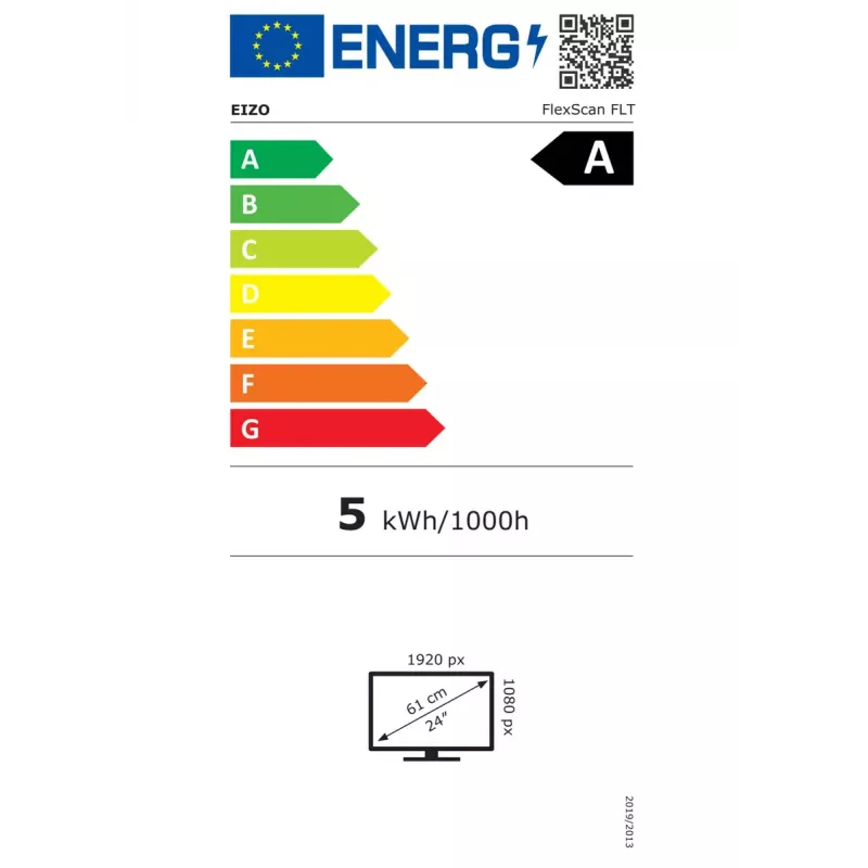 EIZO FlexScan FLT datora monitors 60,5 cm (23,8 colli) 1920 x 1080 pikseļi Full HD LCD Melns