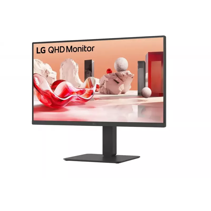 LG 27BA65QB-B.AEU datora monitors 68.6 cm (27 collas) 2560 x 1440 pikseļi Wide Quad HD LED melns
