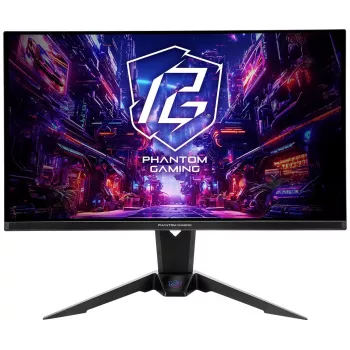 ASROCK spēļu monitors - Pgo27qfv - 27 collas - 2560 x 1440 Uhd - plakans 360 Hz - melns