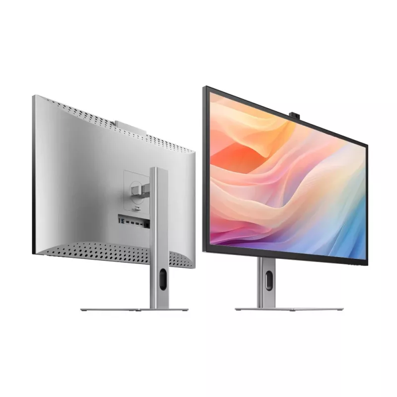 ALOGIC Desktop Monitor - Clarity Max Pro - 32in - 3840x2160 (4K UHD) ar USB-C Power Delivery un tīmekļa kameru