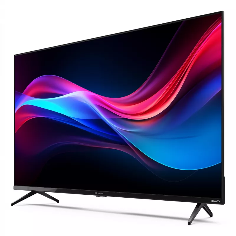 Sharp 43GJ4225E 109,2 cm (43 collas) 4K Ultra HD viedtelevizors ar Wi-Fi, melns
