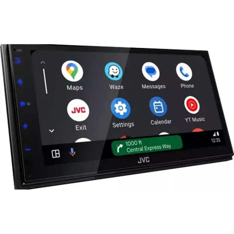 JVC KW-M595DBT automašīnas multimediju uztvērējs Melns Wi-Fi 22 W Bluetooth