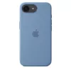 APPLE iPhone 16E - Silikona maciņš - Ziemas zils (MD3Q4ZM/A)