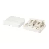 2-Port Keystone Jack Surface Mount Box Equip 125124