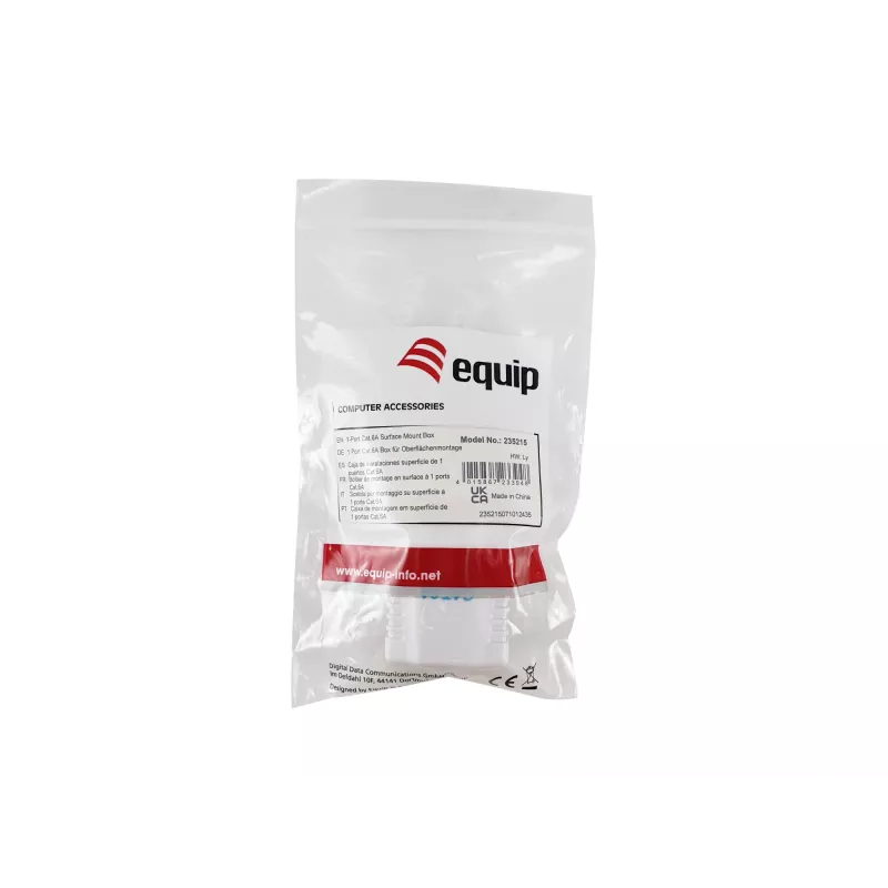 Tīkla sadales kārba Equip 235215 Cat6a Balta 54mm x 39mm x 29.5mm