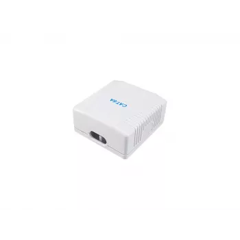 Equip 2-Port Cat.6A Surface Mount Box 61mm x 29.6mm x 59.1mm