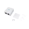 Equip 2-Port Cat.6A Surface Mount Box 61mm x 29.6mm x 59.1mm