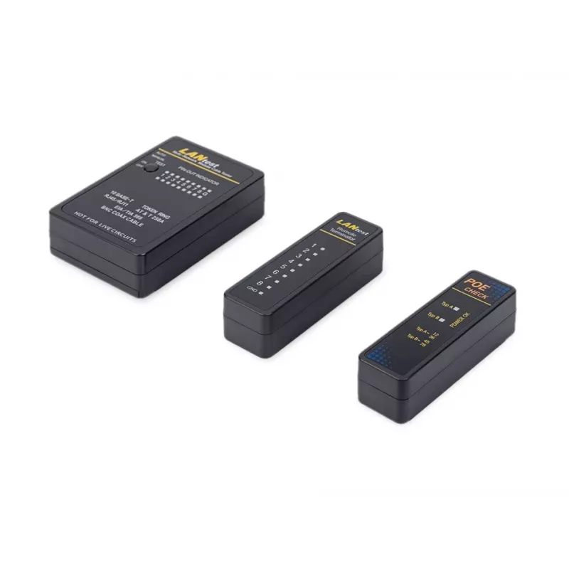 Equip tīkla kabeļu testeris, RJ45, BNC, PoE