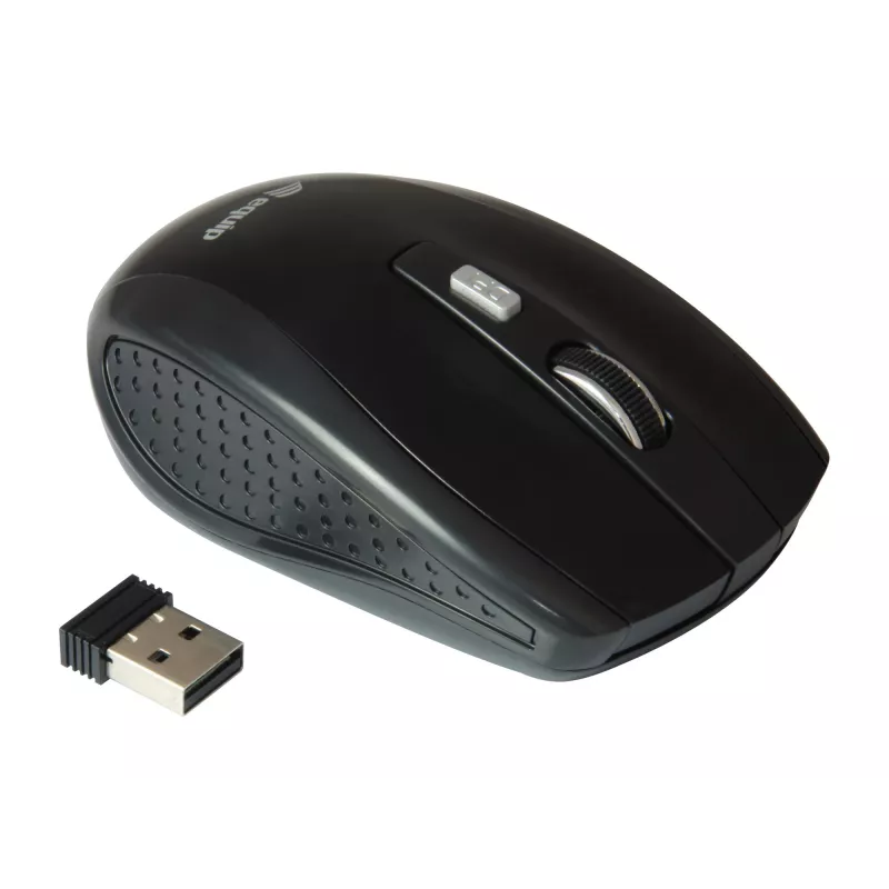 Equip 245104 pele Ceļojumiem Ambidextrous RF Wireless Optical 1600 DPI