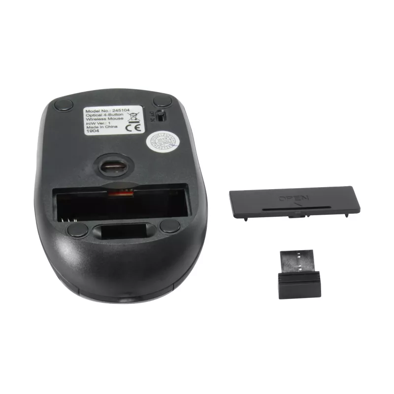Equip 245104 pele Ceļojumiem Ambidextrous RF Wireless Optical 1600 DPI