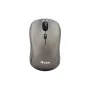 Equip Mini optiskā bezvadu pele, piemērota abām rokām, optiskā, RF bezvadu, 1600 DPI, pelēka