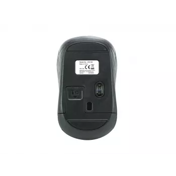 Equip Mini optiskā bezvadu pele, piemērota abām rokām, optiskā, RF bezvadu, 1600 DPI, pelēka