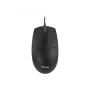 Equip USB klusā pele, piemērota abām rokām, optiskā, USB Type-A, 1200 DPI, melna