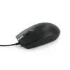 Equip USB klusā pele, piemērota abām rokām, optiskā, USB Type-A, 1200 DPI, melna